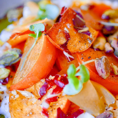 A Barbareño Recipe You’ll Want on Repeat: Persimmons & Burrata - Figure Ate Foods