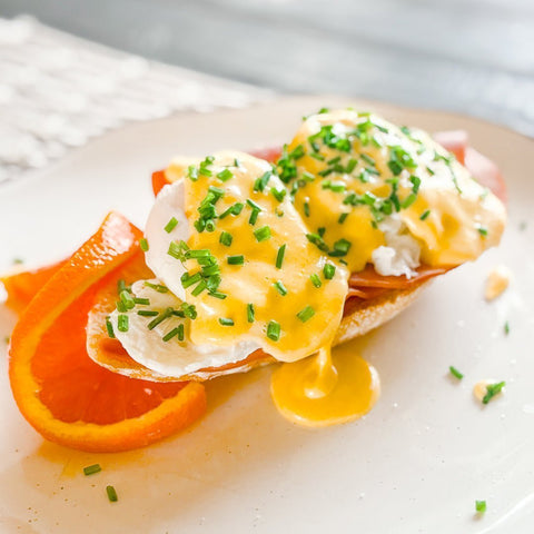 Easy Hollandaise Sauce Recipe (No Blender Required) - Figure Ate Foods
