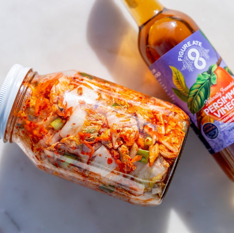 Easy Kimchi Recipe with Gochujang & Persimmon Vinegar - Figure Ate Foods