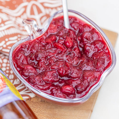 Fresh Cranberry Sauce with Orange Zest - Figure Ate Foods