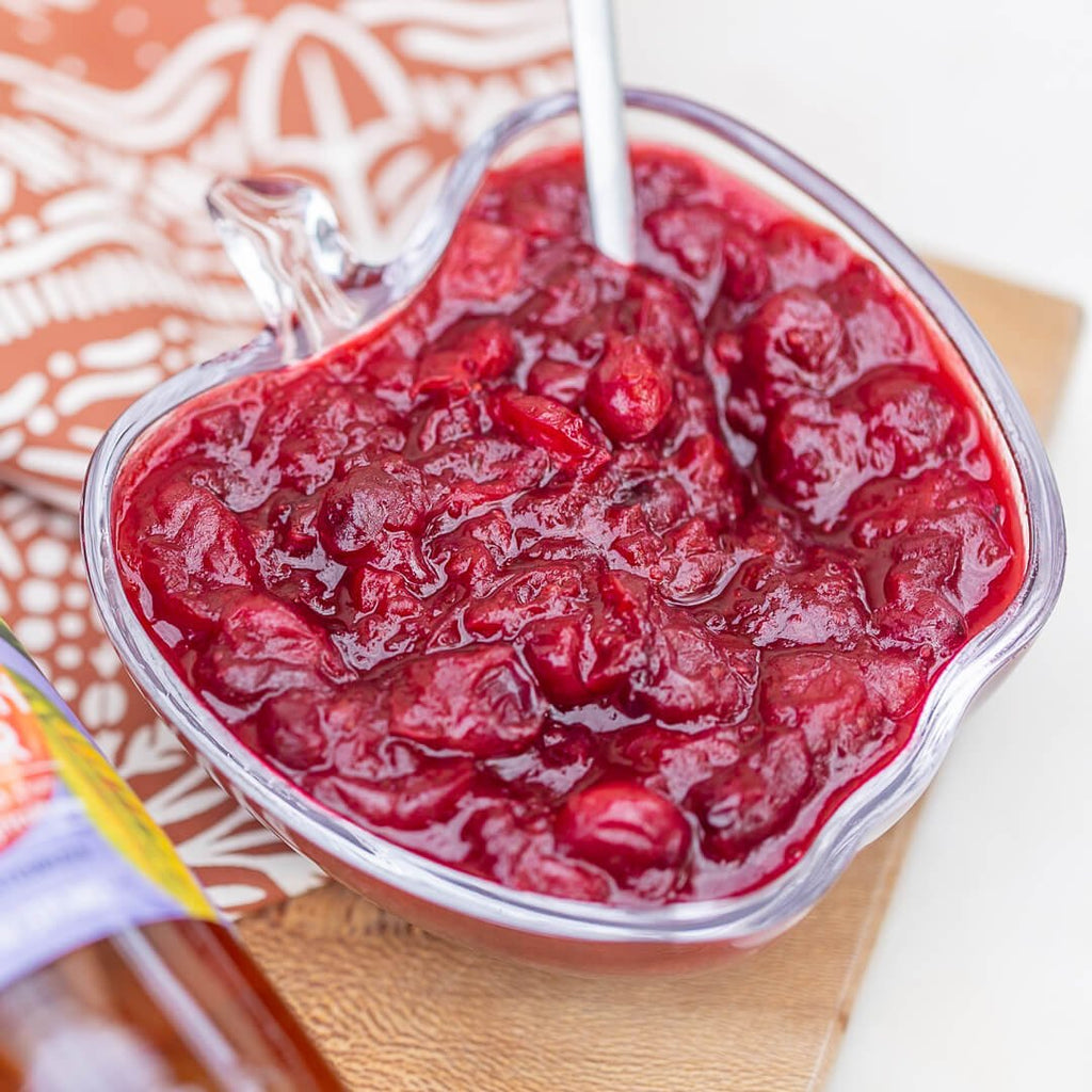 Fresh Cranberry Sauce with Orange Zest - Figure Ate Foods