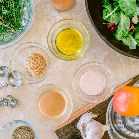 Persimmon Vinegar Salad Dressing Recipe - Figure Ate Foods