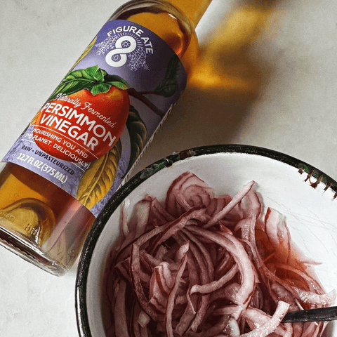 Quick Homemade Pickled Red Onions with Vinegar - Figure Ate Foods