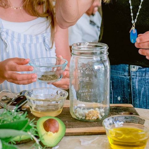 Salad Dressing with Coconut Aminos (or Soy Sauce) - Figure Ate Foods