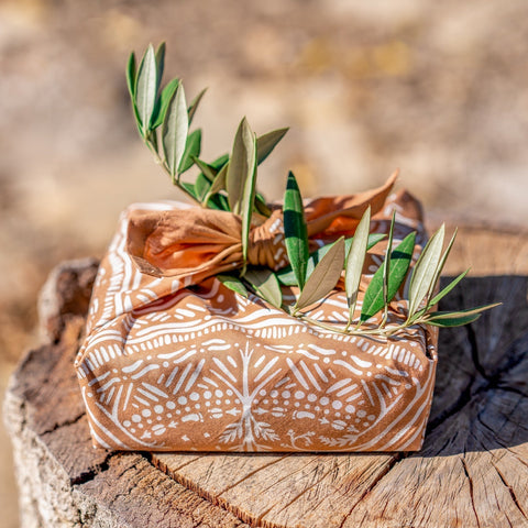 Sustainable Gift Wrapping Ideas: Furoshiki + Eco-Friendly Bandanas - Figure Ate Foods