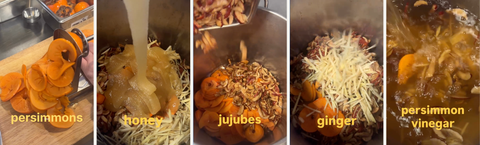 Honey Hi's Hot Persimmon Tonic — A Fall Ginger Tonic Recipe
