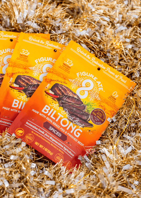 Spiced Grass Fed & Finished Beef Biltong