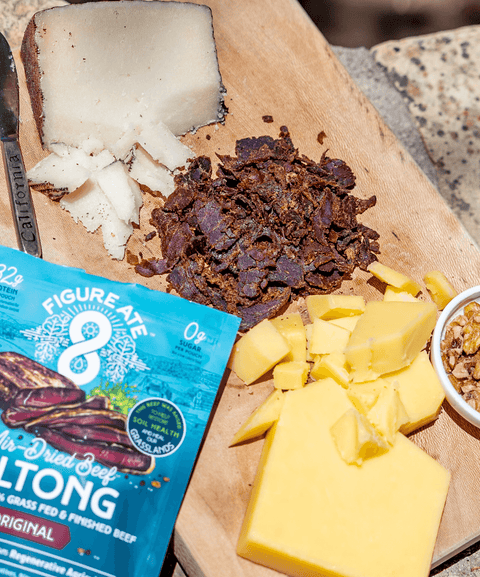 Original grass-fed beef biltong 8-pack bulk order — Figure Ate Foods