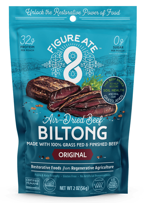 Original Grass Fed & Finished Beef Biltong - Figure Ate Foods