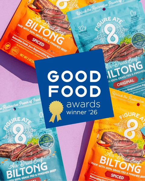 Spiced Beef Biltong - 12-Pack - Figure Ate Foods