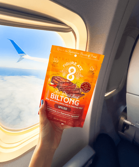 Spiced Beef Biltong - 12 - Pack - Figure Ate Foods