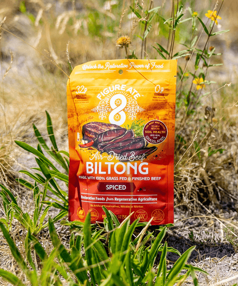 Spiced Beef Biltong - 8 - Pack - Figure Ate Foods